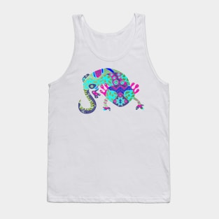 Mexican axolotl in ecopop madness Tank Top